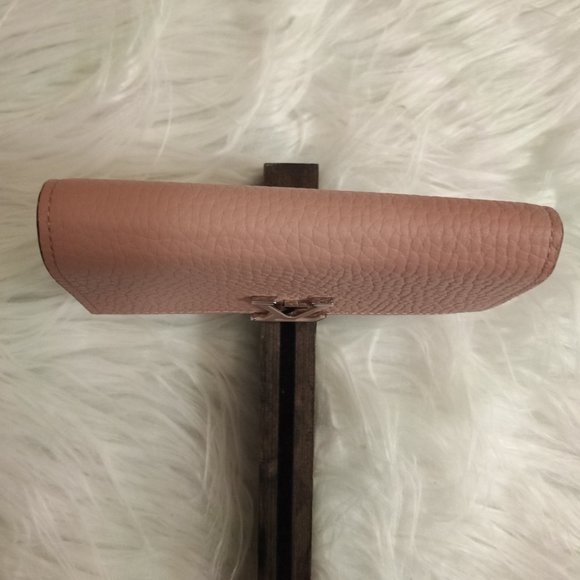 SOLD SOLD!Brand New! LV Capucines Trifold Compact Wallet Magnolia Pink (Full In) - Picture 6 of 10